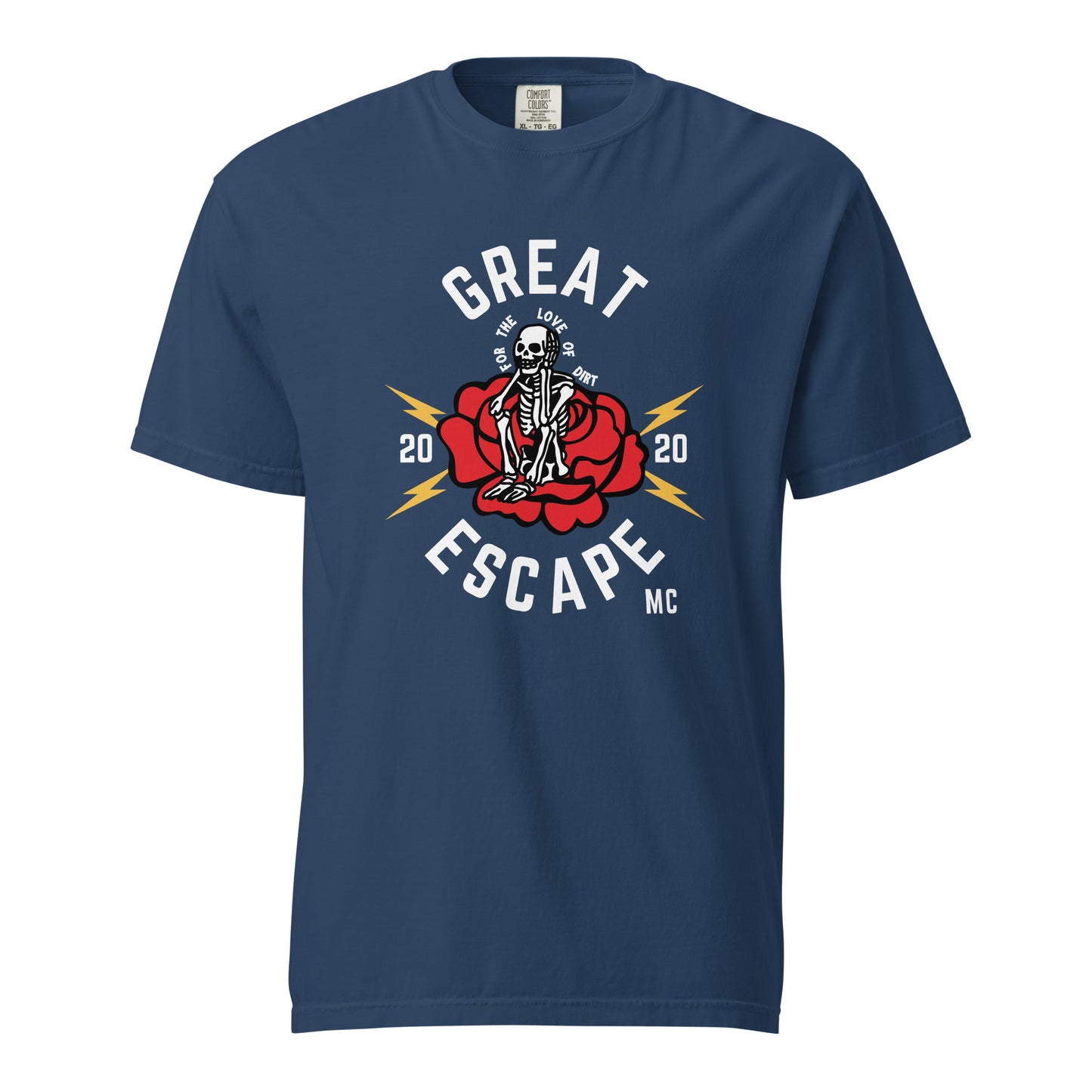 24 Rose Skull Tee